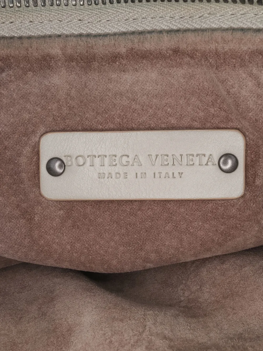 Pre-owned Bottega Veneta 2012-2024 Large Leather Intrecciato Leggero Satchel In Grey