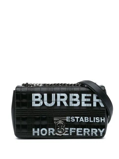 Burberry Pre-Owned 2018-2024 Small Patent Horseferry Lola crossbody bag