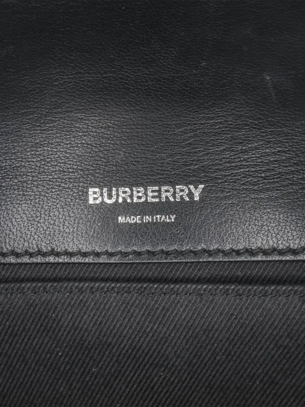 Burberry Pre-Owned 2018-2024 Small Patent Horseferry Lola