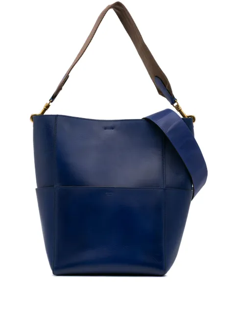 Céline Pre-Owned 2016 Medium Leather Seau Sangle bucket bag