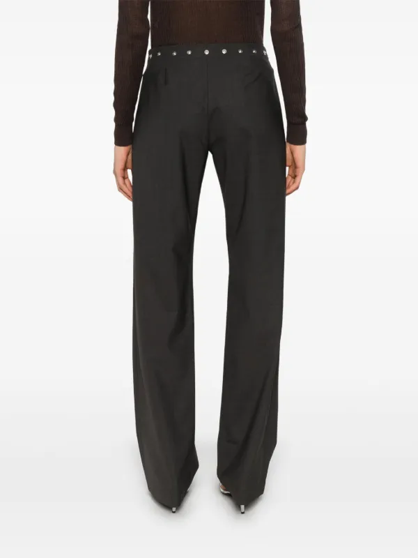 Paloma Wool Dain Snaps Trousers | Grey | FARFETCH