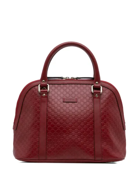 Gucci Pre-Owned 2000-2015 Medium Microguccissima Dome satchel