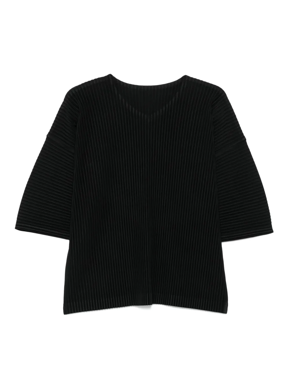Homme Plissé Issey Miyake March T-shirt - Zwart