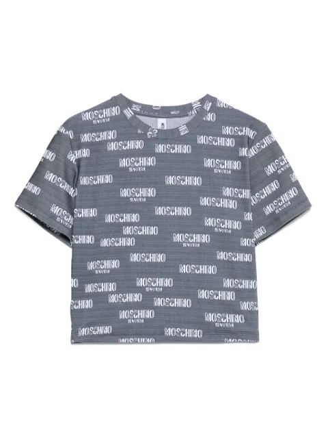Moschino logo-lettering T-shirt