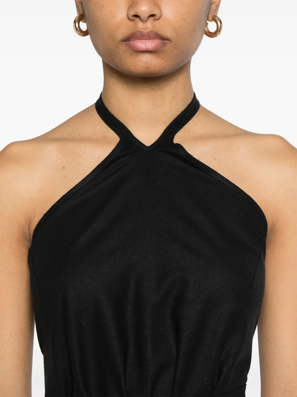 Baserange Black Tops In Schwarz