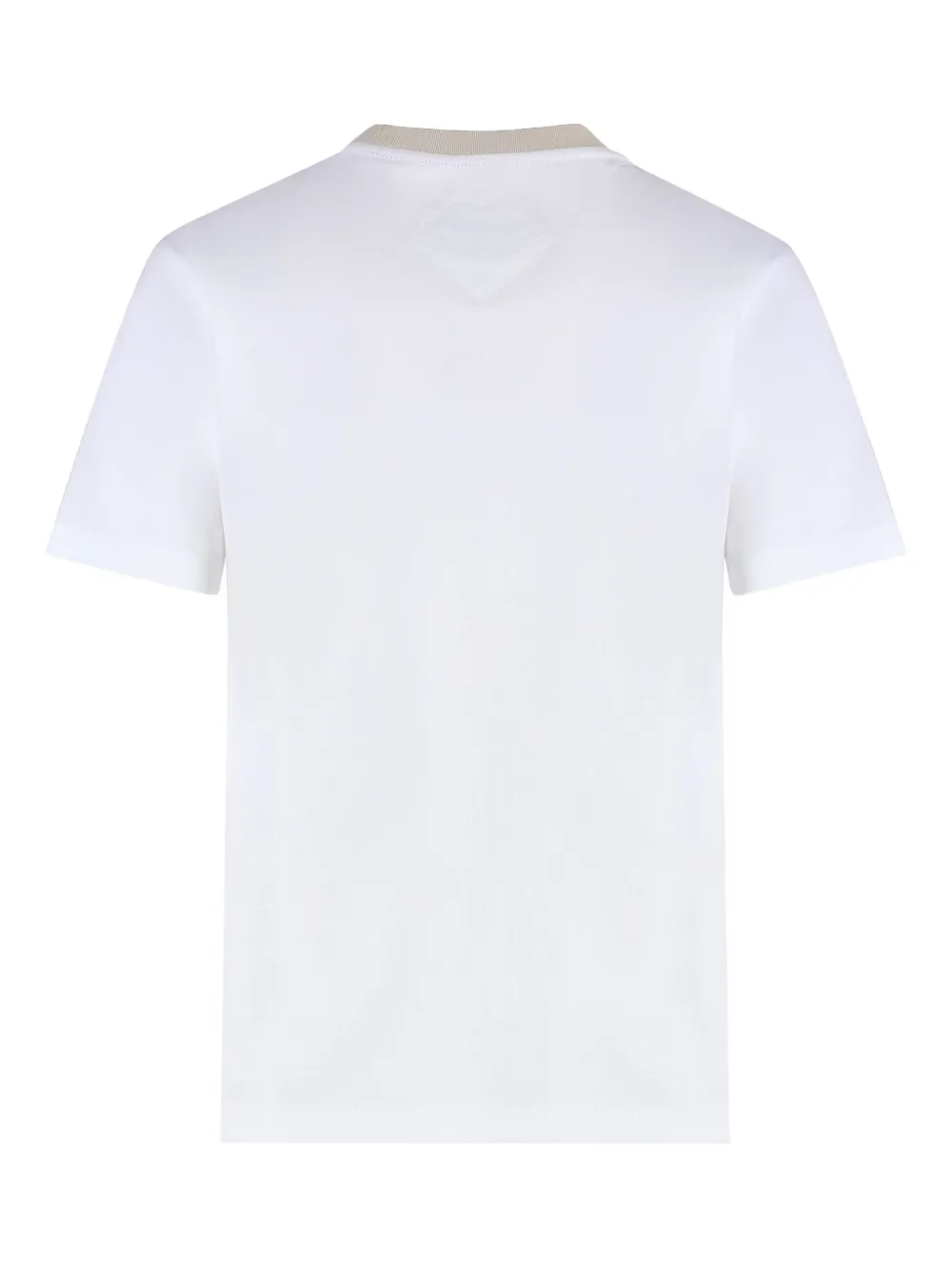 MCM T-shirt met vlakken zak Wit