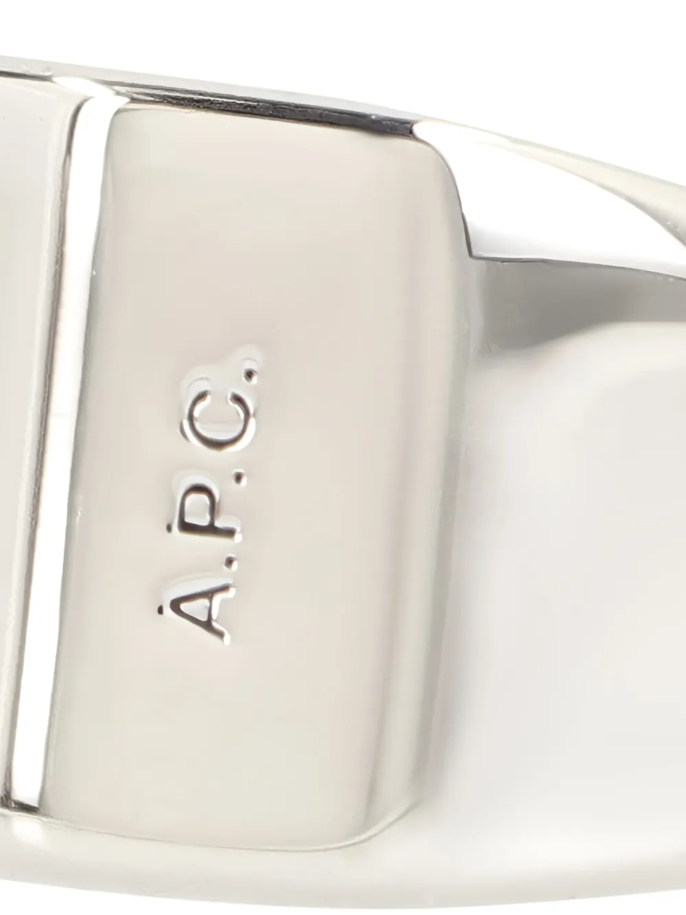 A.P.C. polished signet ring | Image 2