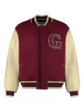 Gant embroidered-logo varsity jacket