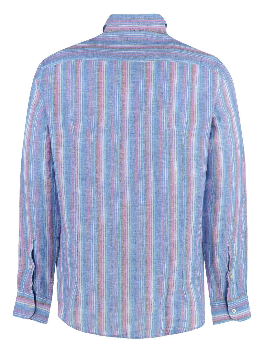 Bastoncino striped button-up shirt - Blauw