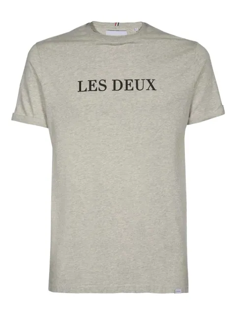 Les Deux playera con logo estampado