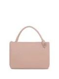 Jil Sander leather zip-top tote bag - Pink