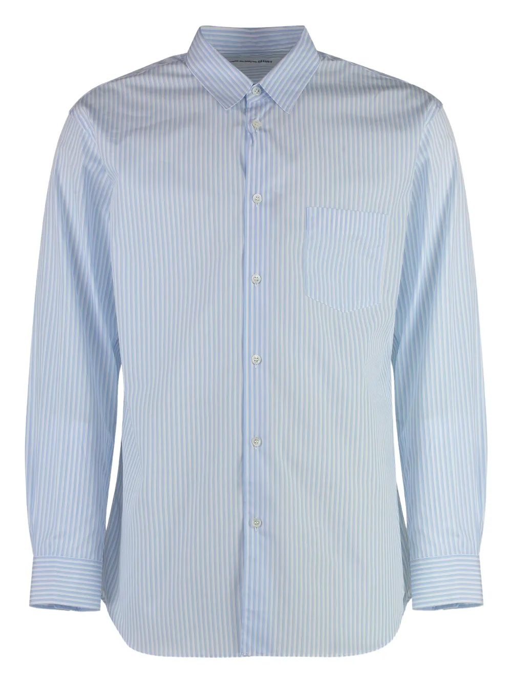 Comme Des Garçons Shirt Gestreept overhemd Blauw
