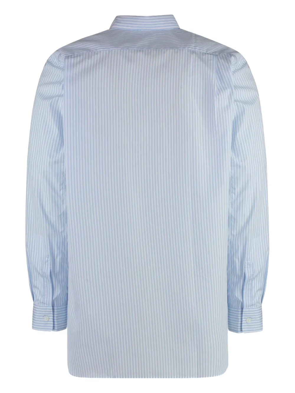 Comme Des Garçons Shirt striped button-up shirt - Blauw