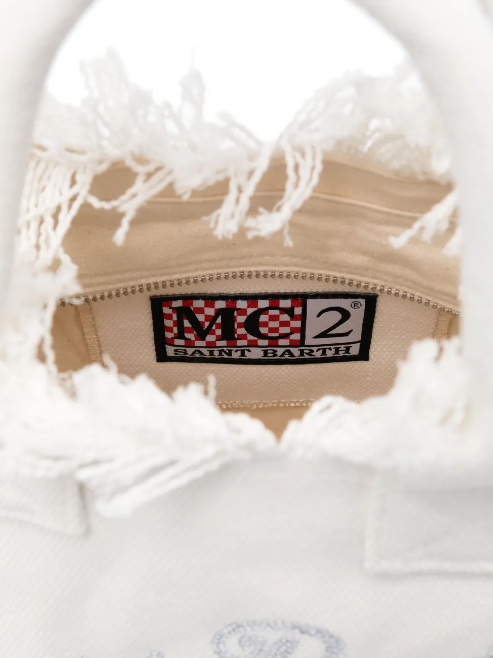 MC2 Saint Barth Colette shopper Wit
