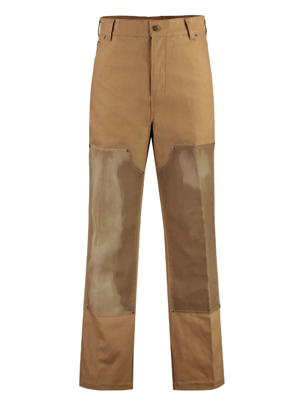DICKIES double-knee trousers - ブラウン DICKIES double-knee trousers - ブラウン