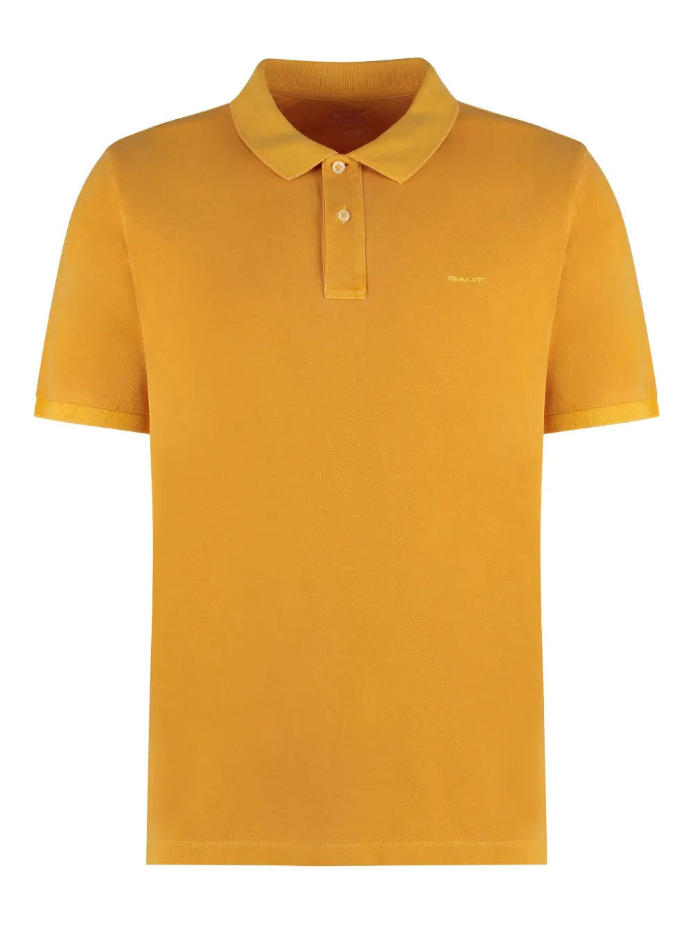 Gant playera tipo polo con logo bordado | naranja | Image 1