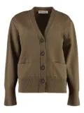 OUR LEGACY knitted button-up cardigan - Brown
