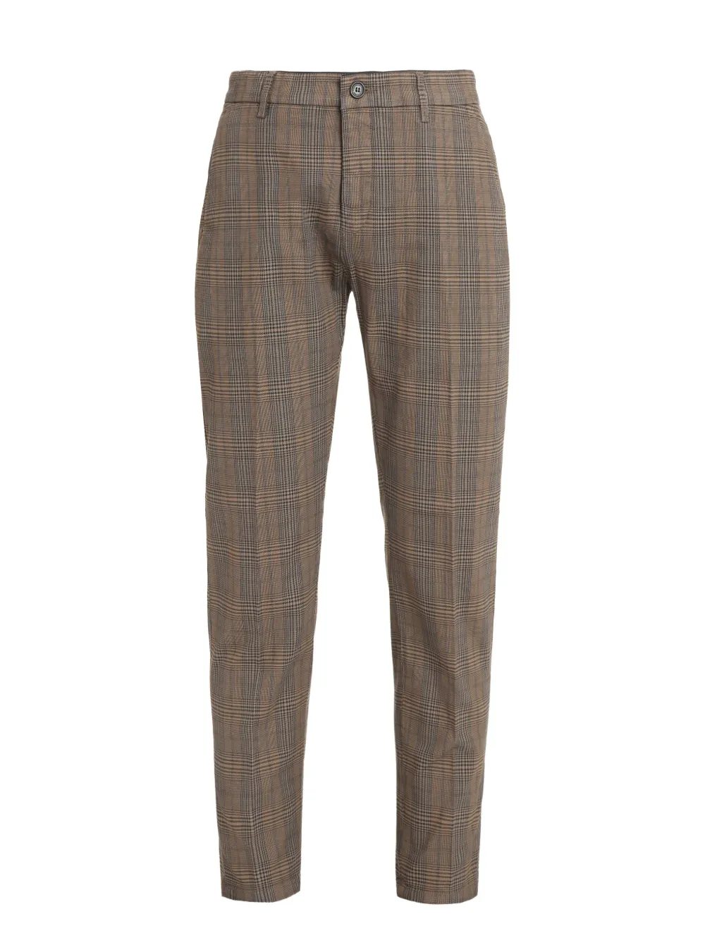 Department 5 checked tailored trousers | Brown | Image 1