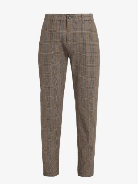 Department 5 pantalones de vestir con cuadros estampados
