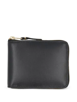 Comme Des Garçons Wallet Leather Purse | Black | FARFETCH