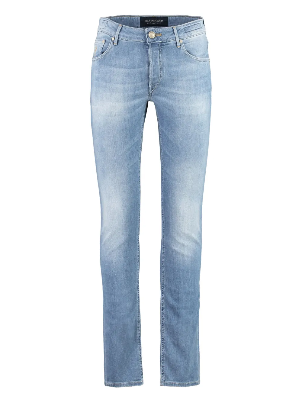 Hand Picked Orvieto Slim-cut Jeans In Blue