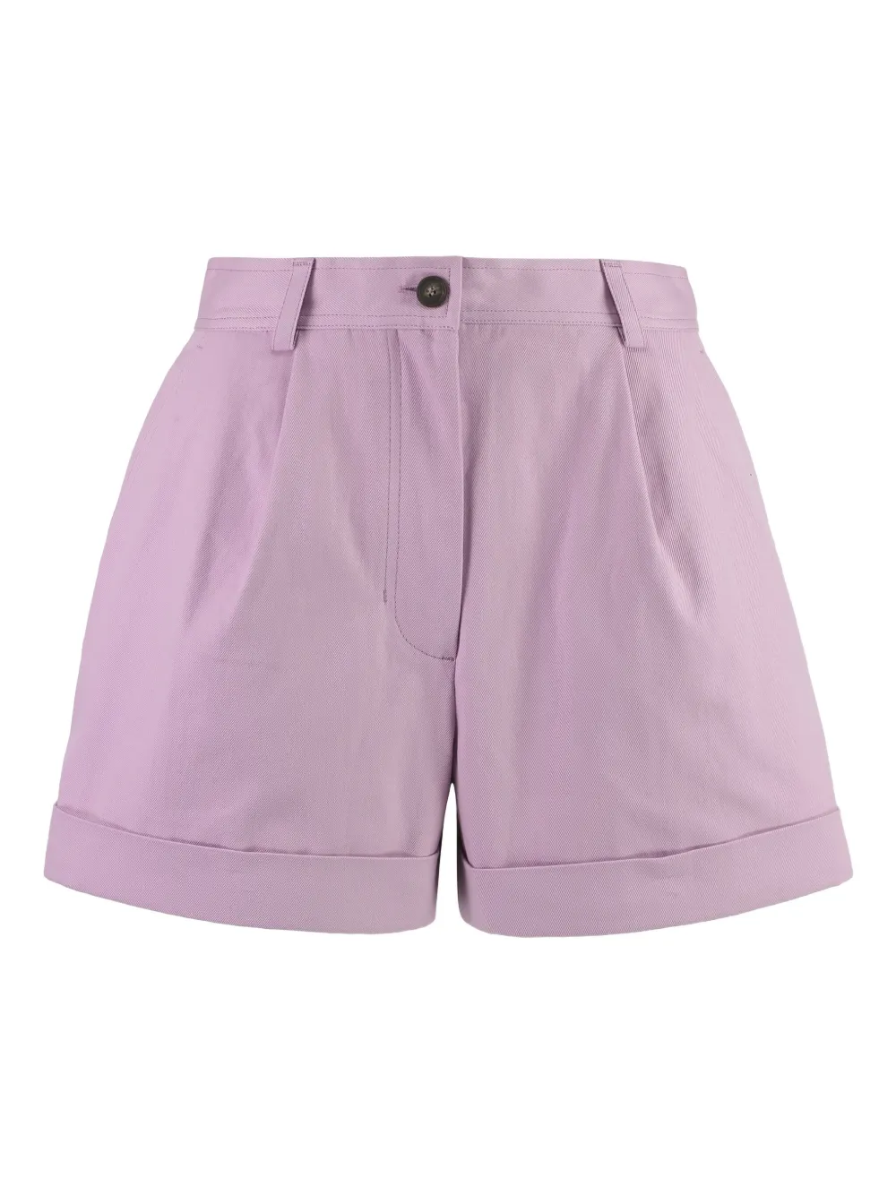 Maison Kitsuné pleat-front shorts