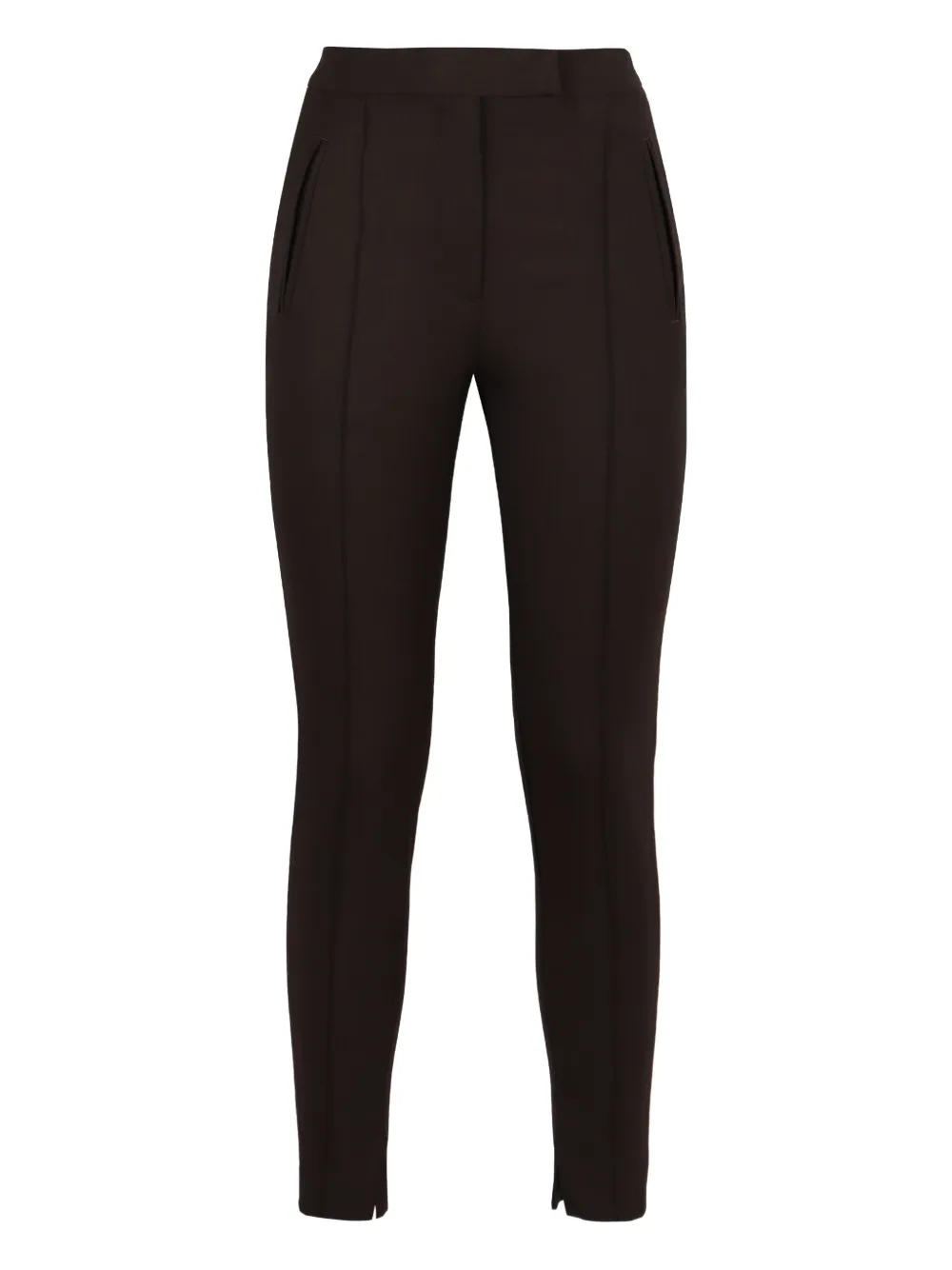PT Torino Broek met naaddetail Bruin