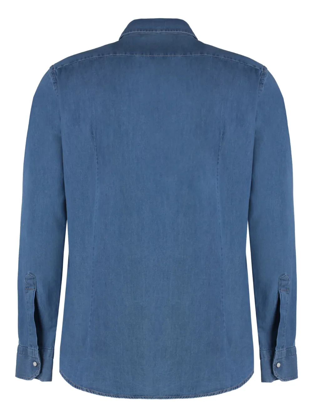 Bastoncino long-sleeve denim shirt - Blauw