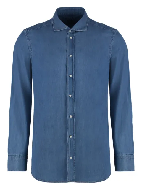 Bastoncino long-sleeve denim shirt