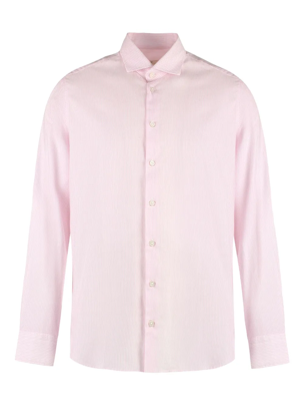 striped buttoned shirt