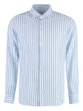Bastoncino striped button-up shirt - White