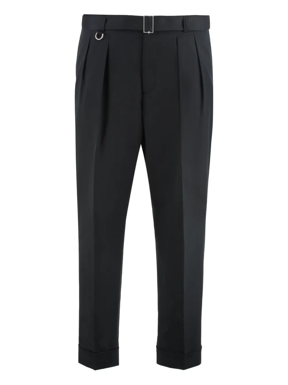 Paolo Pecora Calça com vinco | Preto | Image 1
