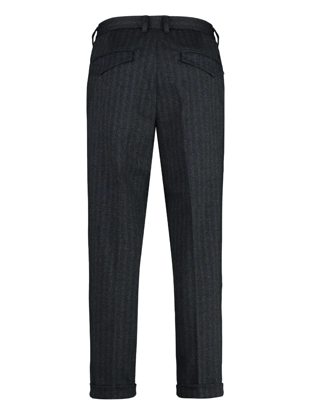 BOSS pinstriped tailored trousers - Blauw