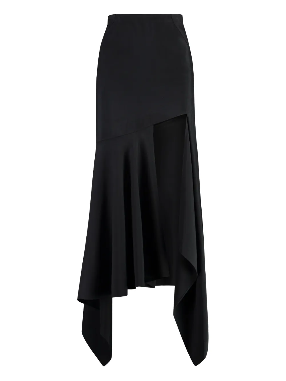 Mugler falda con dobladillo asimétrico | negro | Image 1