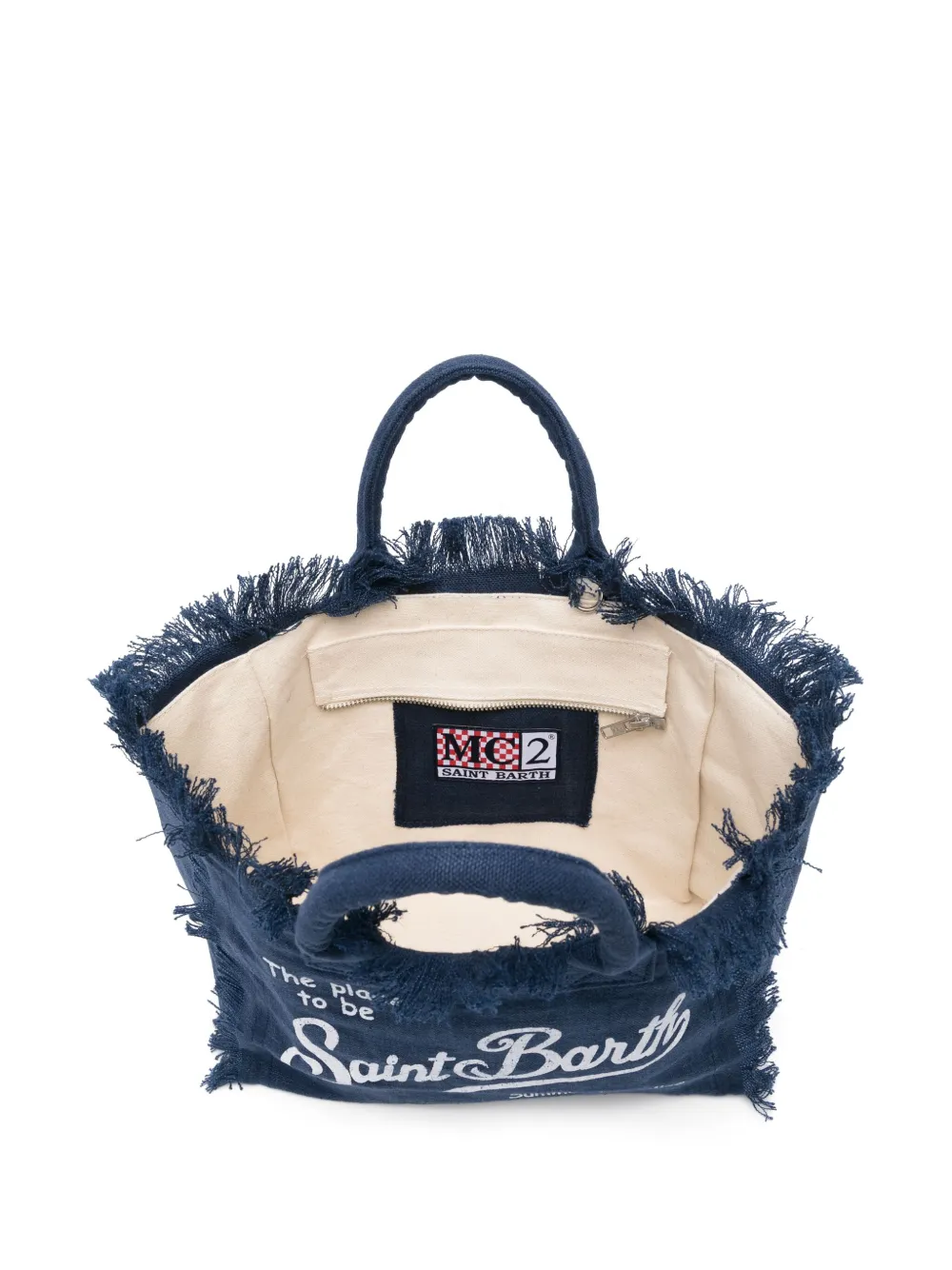 MC2 Saint Barth Colette shopper Blauw