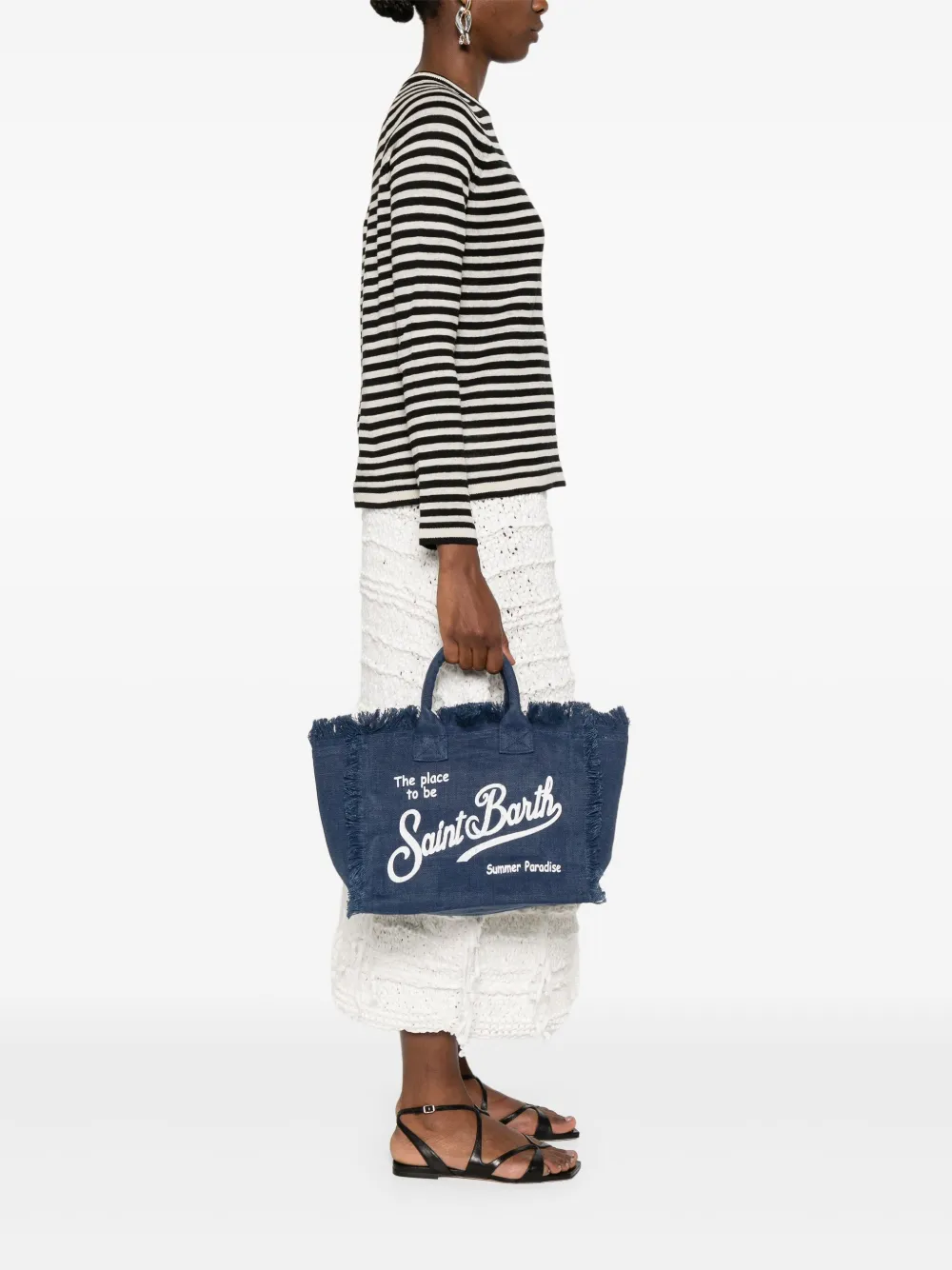 MC2 Saint Barth Colette shopper - Blauw