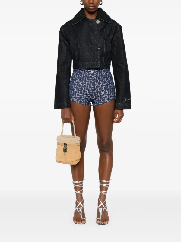 Givenchy Monogram 72 Denim Shorts | Blue | FARFETCH
