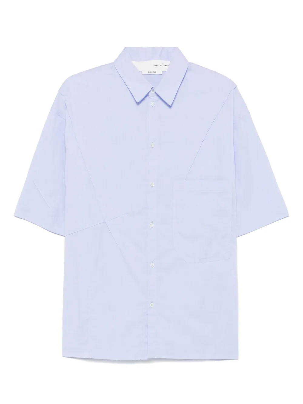 Isabel Benenato poplin shirt | Blue | Image 1