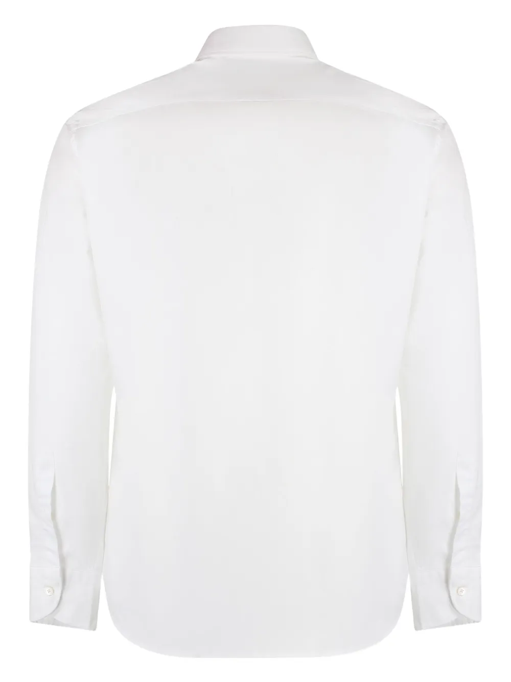 Bastoncino poplin shirt - Wit