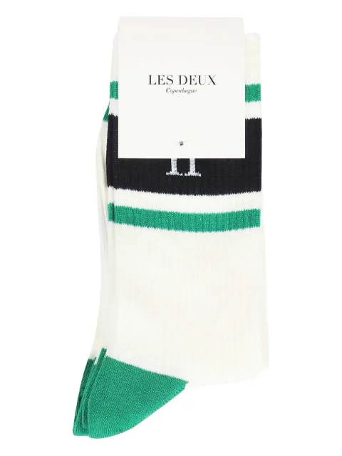 Les Deux William striped socks