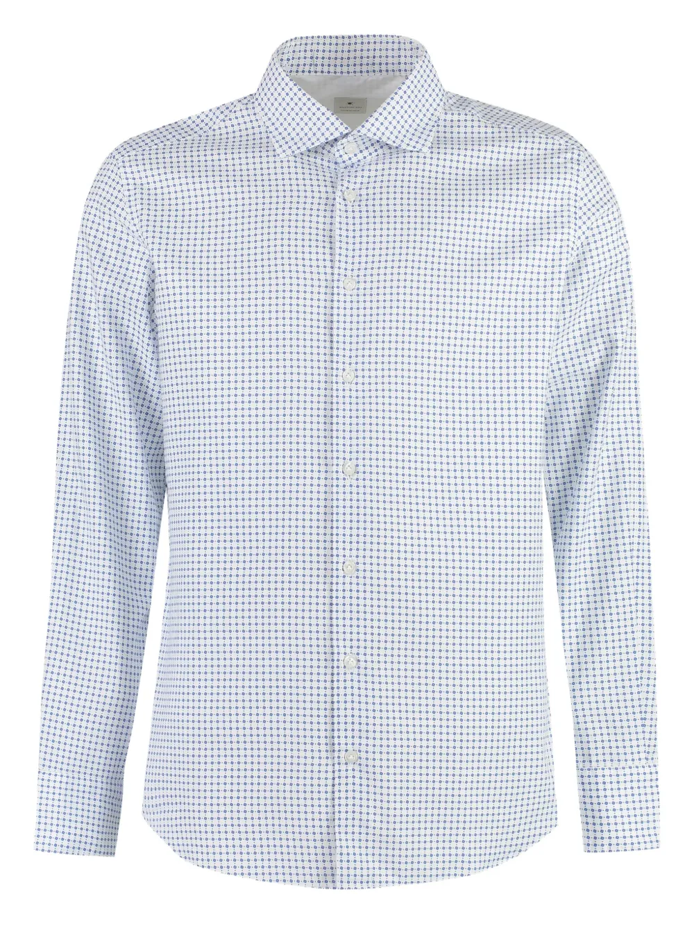 checked long-sleeve shirt