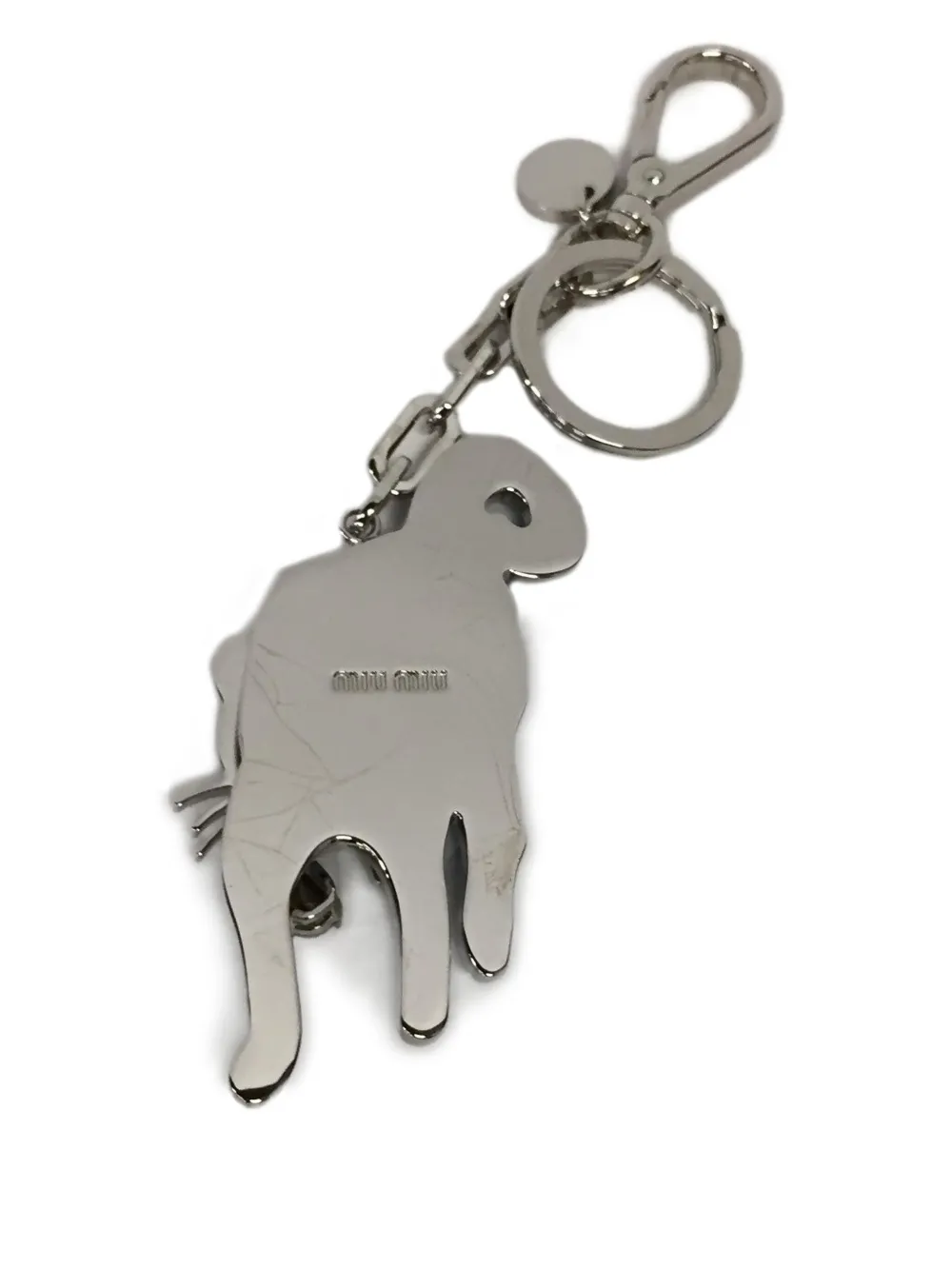 Miu Miu cat-shaped enamel keychain | Image 2