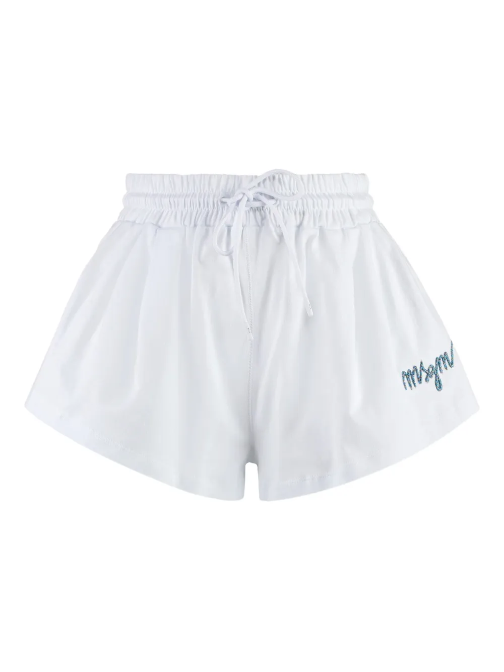 MSGM shorts con pretina elástica | blanco | Image 1