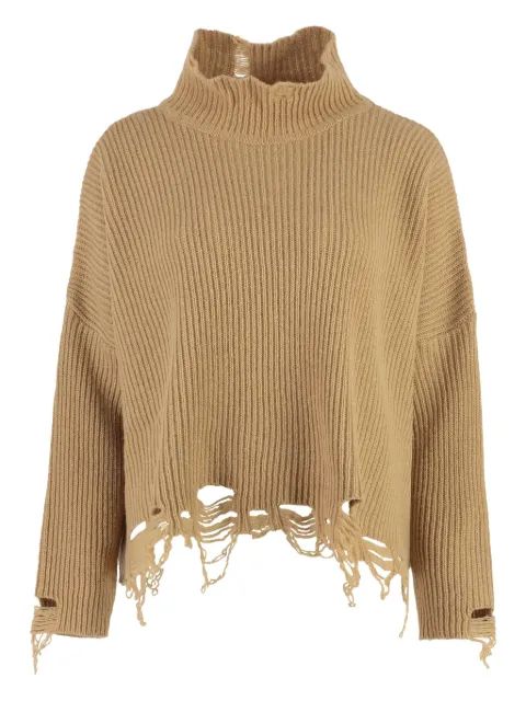 PINKO distressed sweater