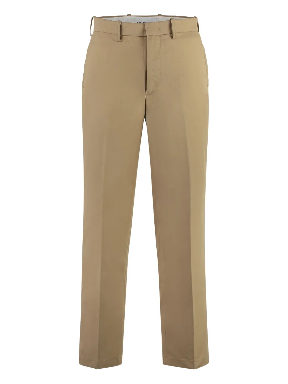 Department 5 Kurt flat-front tailored trousers | Neutrals | Image 1