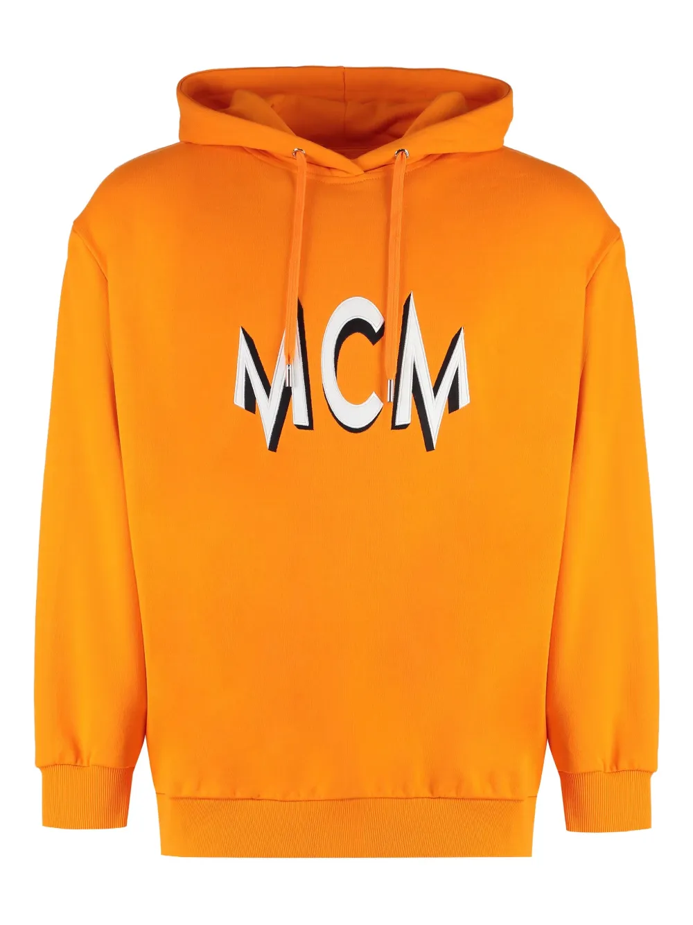 MCM graphic-print hoodie | Orange | Image 1