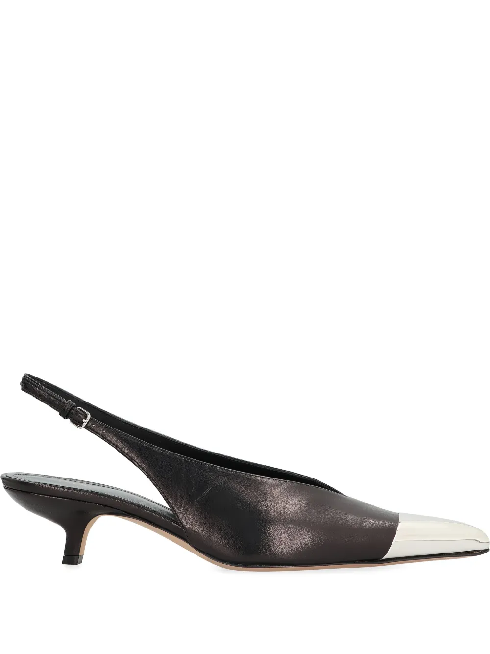 Sportmax Liuti slingback leather  pumps | Black | Image 1