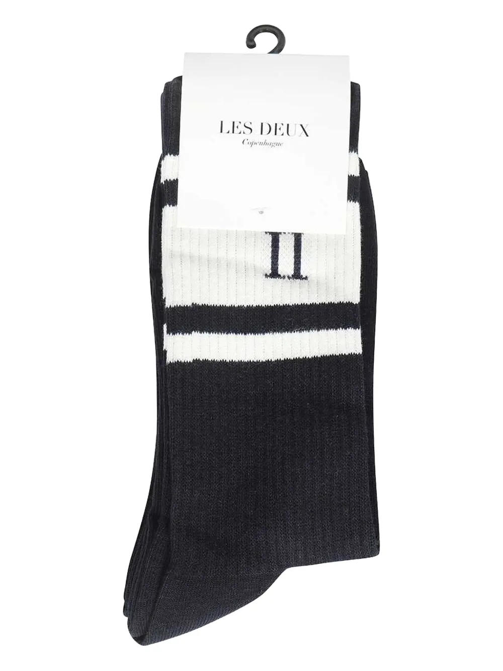 Les Deux William striped socks | Blue | Image 1