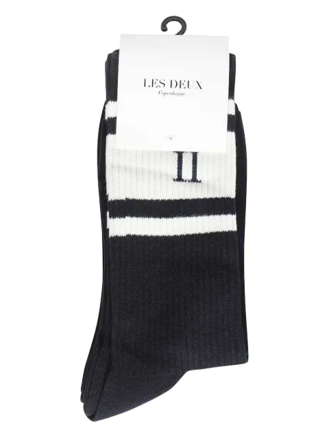 Les Deux William striped socks