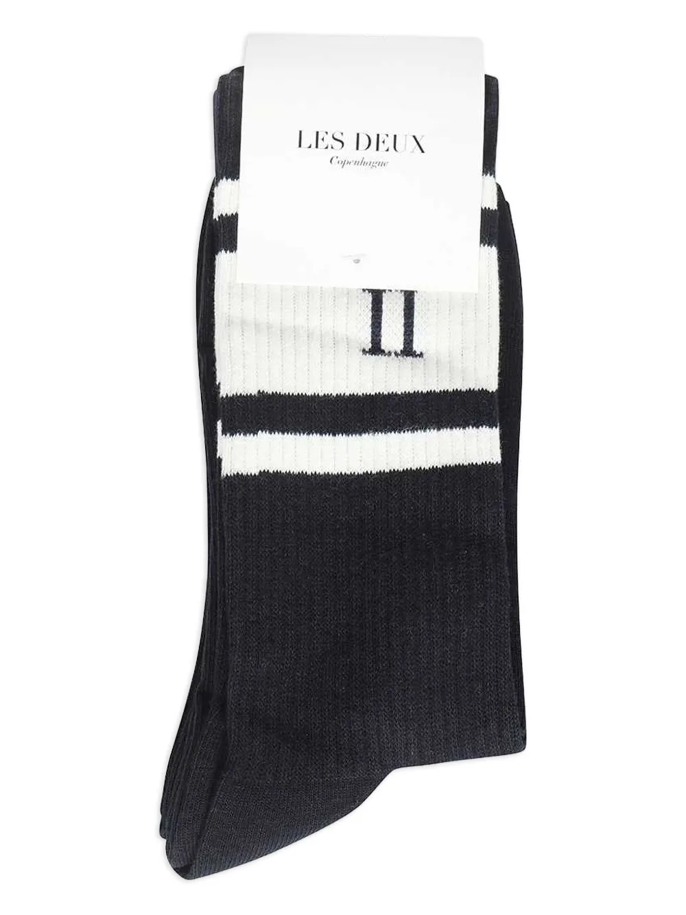 Les Deux calcetines William a rayas | azul | Image 1